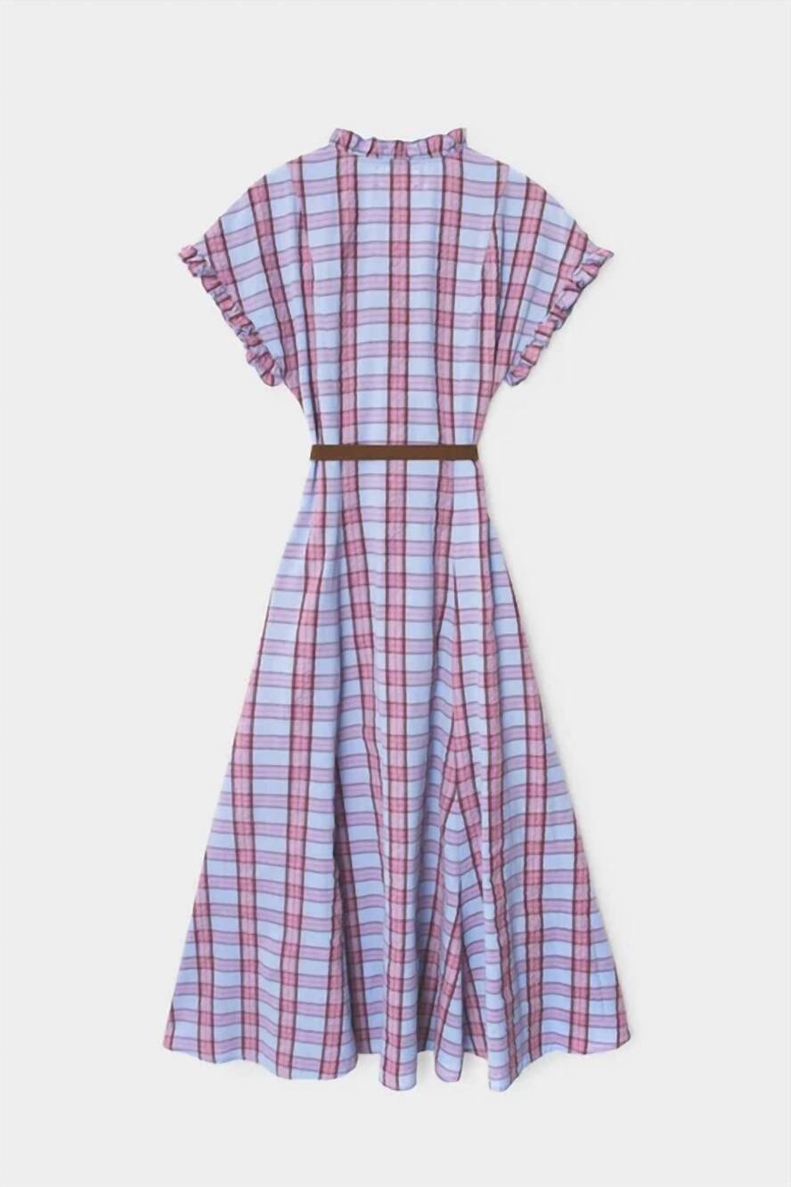 NEW XIRENA dixie midi dress in lunar blue - Picture 5 of 5